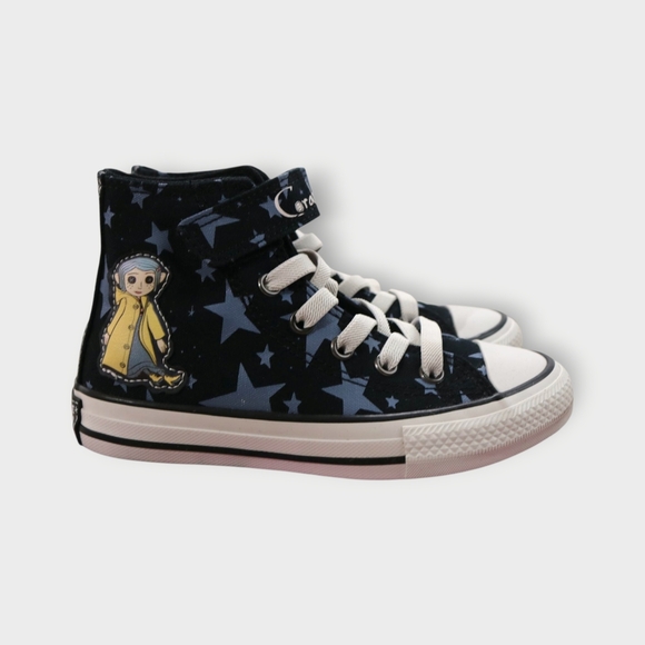 Rare NWB Converse X Coraline Chuck Taylor All Star Size US 11 Kids Laika NEW - Picture 3 of 13